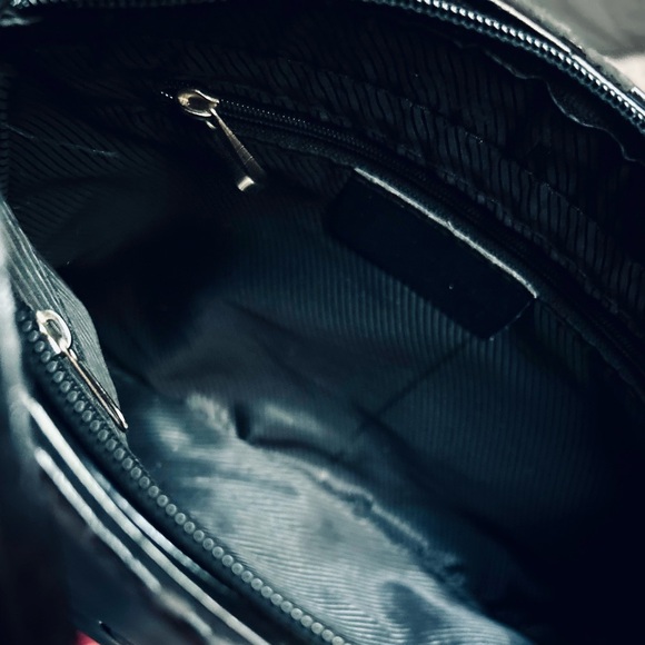 Vintage Gucci Black Leather Shoulder Bag – Made in Italy - Picture 12 of 12